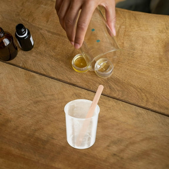 HEMOTON Crystal Epoxy DIY Material Kit for Jewelry Making with Plastic Tools and Assorted Colors 10 Droppers 50 Rods 10 Gloves 3 Cups