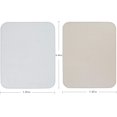 thumbnail image 2 of YSAGI Mouse Pads 2 Pack with Non-Slip, Ultra Thin Waterproof PVC Leather Mouse Pad,Stitched Edges,Works for Computers,, 2 of 5