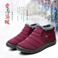thumbnail image 3 of Bottes Hommes Neige Extérieur Chaussures Hommes Bottes d'Hiver Randonnée Bottines Imperméables Chaussures de Travail, 3 of 5