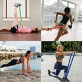 thumbnail image 5 of Resistance Bands, Various Levels Resistance Bands With Door Anchors And Handles, Fitness Bands For Strength Training, Training, Physiotherapy, Yoga For Men And Women - Gelbe, 5 of 5