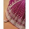 thumbnail image 3 of Latest South Asian Wear Style Bridal Wear Beautiful Lehenga Choli Outfits Collection ( Wine, XXS - 34 ), 3 of 6