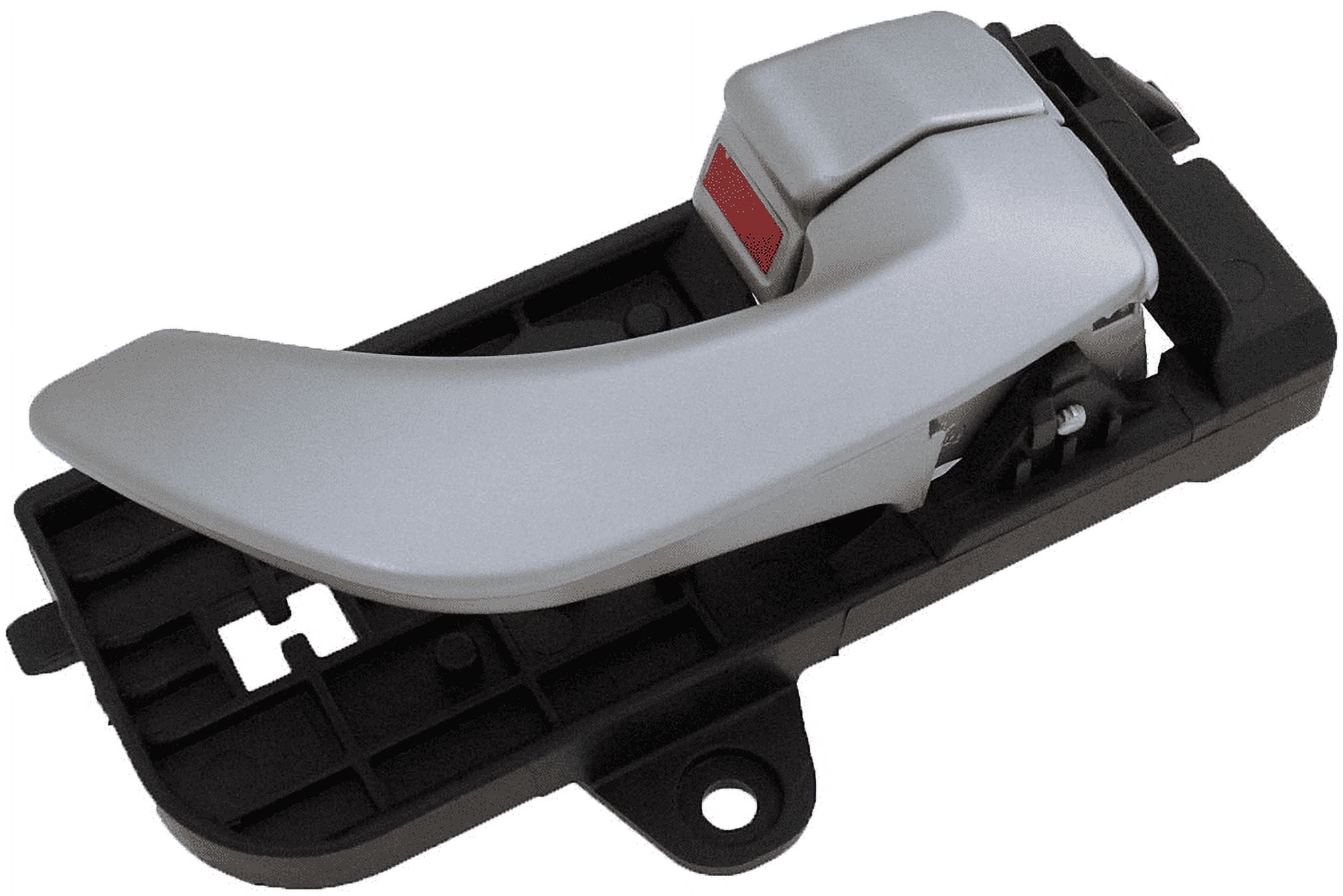 Dorman 96527 Front Passenger Side Interior Door Handle for Specific Hyundai Models, Black; Silver