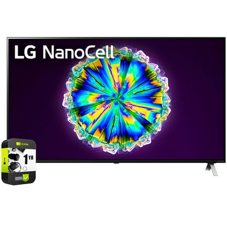 LG 49NANO85UNA 49 inch Nano 8 Series Class 4K Smart UHD NanoCell TV with AI ThinQ 2020 Bundle with 1 Year Extended Warranty(49NANO85 49" TV)