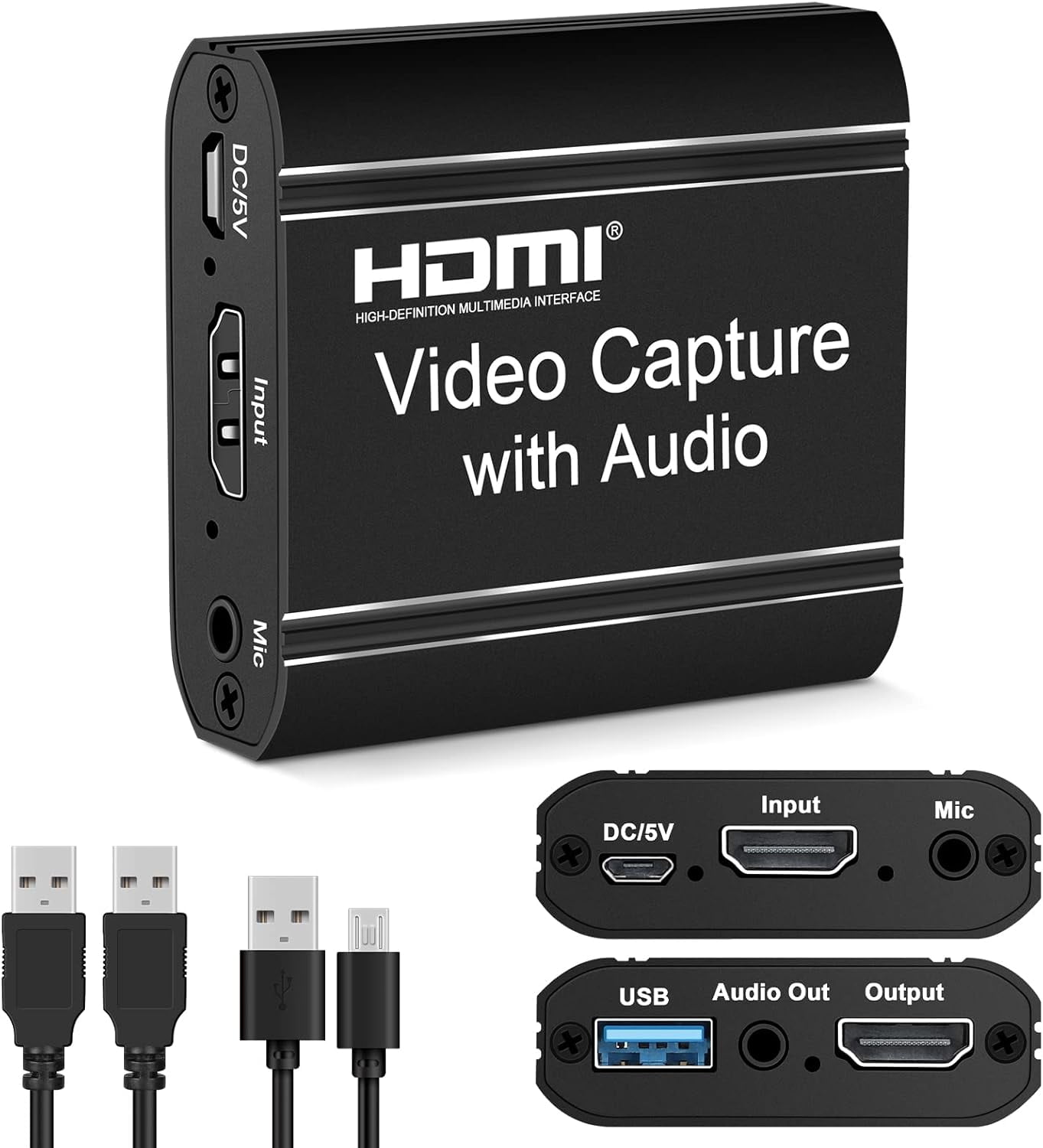 Elgato HD60 S+ Capture Card - 1080p60 HDR10, 4K60, PS5, PS4 Elgato HD60 S+ Capture Card - 1080p60 HDR10, 4K60, PS5, PS4