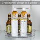 thumbnail image 5 of Organizador de especias giratorio Ghojet Lazy Susan, transparente, de 23 cm, para despensas de cocina y encimeras., 5 of 8