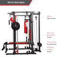 thumbnail image 4 of Smith Machine Home Gym, Power Cage with Cable System for Home Gym, 4 of 10