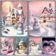 thumbnail image 2 of Pintura de diamantes 5D DIY, paisaje de Casa de muñeco de nieve de Navidad, punto de cruz, bordado de diamantes, mosaico romántico, Luna rosa, diamantes de imitación W1, 2 of 4