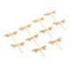 thumbnail image 4 of Clips de Pelo Sunnimix 10 Piezas Horquilla Pelo Estilo Vintage Tiara dorado, 4 of 7