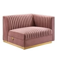 thumbnail image 5 of Sanguine Channel Tufted Performance Velvet 6-Piece Modular Sectional Sofa, 5 of 6