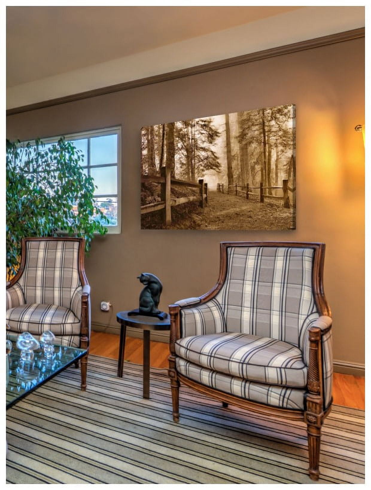 Marmont Hill "Down the Misty Path" Painting Print on Canvas