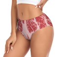 thumbnail image 2 of Balery Red Meat Ropa Interior de Algodón para Mujer con Dibujo – Braguitas Cómodas y Elásticas, Estilo Clásico-X-Large, 2 of 6