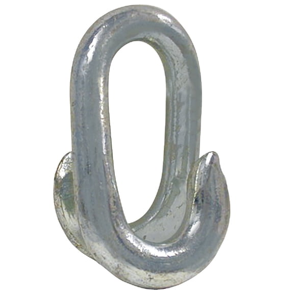 Campbell Chain & Fittings T5950324 Repair and Lap Link, 1/4" x 1-1/4", Zinc Plated, Tagged Pack of 10