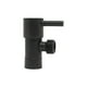 thumbnail image 4 of Llave Control Angular URREA 1/4 Vuelta Negro Mate 404.2, 4 of 4