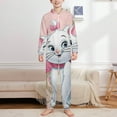 thumbnail image 2 of The Aristocats Hooded Union Suit One Piece Pajama Outfit PJs Sleepwear, 2 of 7