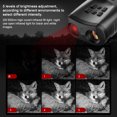 thumbnail image 4 of 4K Digital Infrared Night Vision 300M Full-Dark Viewing Day Night Use with 3.0Inch LCD Screen Support 2MP Resolution Photo Taking 4K Video Recording for Outdoor Camping Observation Night, 4 of 8