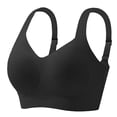 thumbnail image 4 of larppty Bras for Women Push Up Bra Womens No Underwire Women's Wireless Seamless Sports Bras with Support Lift（Black， XXXXL）, 4 of 4