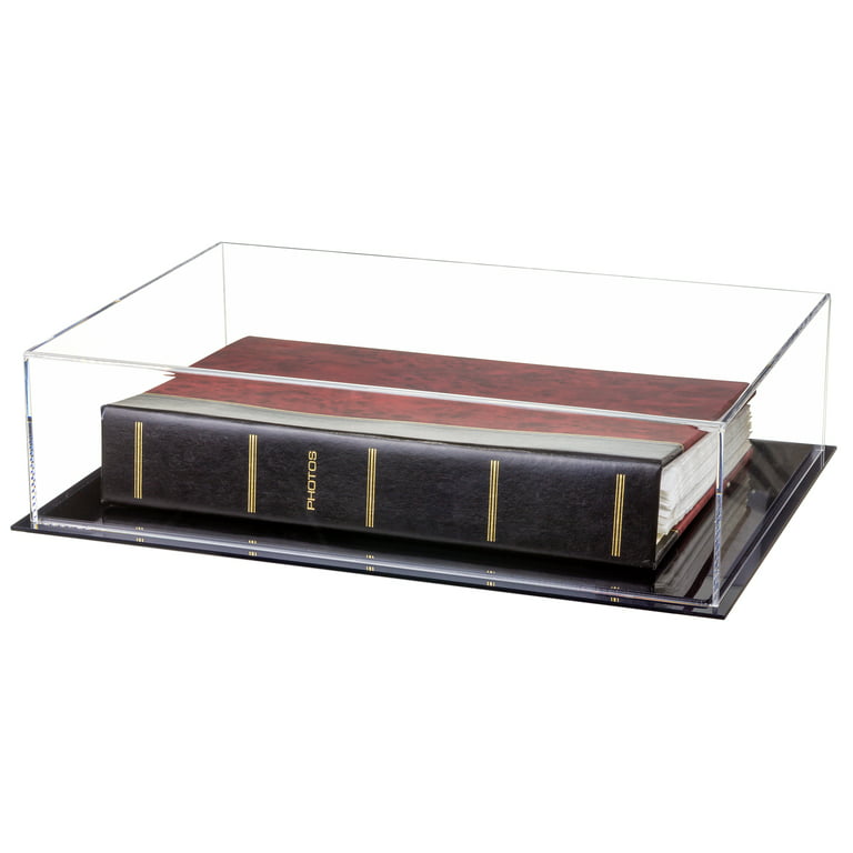 Deluxe Clear Acrylic Large Book Display Case (a071-cds)