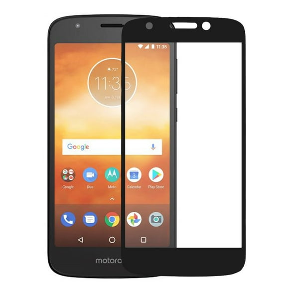 Motorola Moto G6 Play, G6 Forge Temper Glass Anti Scratch [Couverture Plein Écran] Protecteur d'Écran en Verre pour Moto G6 Play - Noir