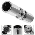 thumbnail image 2 of MasteelfCA Connecteur de Tube Rond en Alliage de Zinc pour Salle de Douche Tringle à Rideau de Porte en Verre Coin, 2 of 8