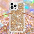 thumbnail image 4 of Funda FOXDOCK para iPhone 15 Pro con Cuerda Ajustable, Brillo Líquido, Protección Antigolpes y Lente – Ideal para Regalo, 4 of 6