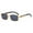 Dark Black, variant on Men's Retro 90'S Style Hip Hop Sunglasses Black