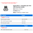 thumbnail image 2 of Engine Mount - Compatible with 1995 - 2002 Chevy Cavalier 1996 1997 1998 1999 2000 2001, 2 of 2