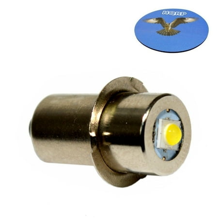 Bosch Flashlight (HQRP High Power Upgrade Bulb 3W LED 100LM 7-30V for Bosch 2609200306 2610924979 2610920841 2610951871 CFL180 FL10A FL11A FL11 Flashlight + HQRP)