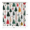 thumbnail image 5 of Winter Funny Bath Curtain,Gnomes Short Bathroom Curtain Standard Bathroom Curtains for Apartment Bathroom Decor Christmas, 5 of 5