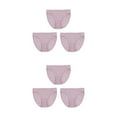 thumbnail image 4 of Minnieouse Bragas de 3 piezas para mujer, ropa interior, lencería Sexy, calzoncillos cómodos, pantalones cortos transpirables para mujer, gris, gris rosa SG 2Conjunto, 4 of 6