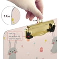 thumbnail image 4 of FMSHPON Rabbit Easter Eggs Clipboard Hardboard Wood Nursing Clip Board and Pull for Standard A4 Letter 13x9 inches, 4 of 8