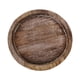 thumbnail image 4 of Bandeja decorativa redonda de madera para servir, organizador de mostrador de baño de madera A, 4 of 9