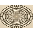thumbnail image 1 of Ahgly Company Machine Washable Indoor Rectangle Transitional Vanilla Gold Area Rugs, 2' x 3', 1 of 7