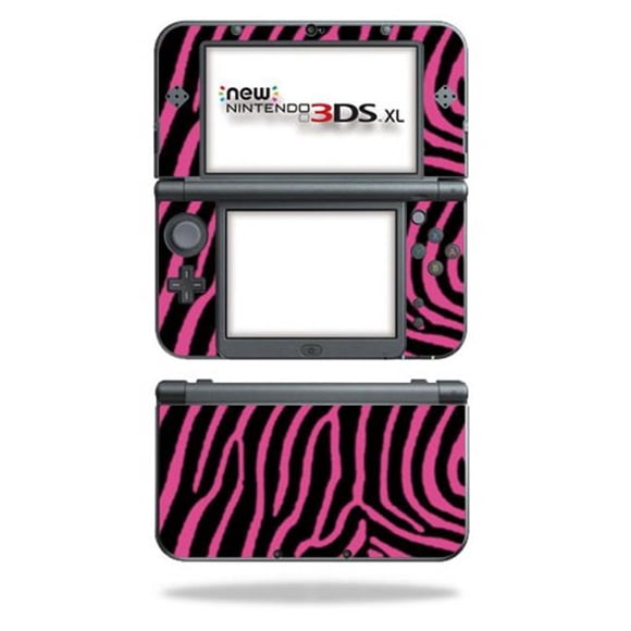 MightySkins NI3DSXL2-Zebra Pink Skin Decal Wrap for New Nintendo 3DS XL 2015 Cover Sticker - Zebra Pink