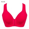 thumbnail image 1 of Sujetador Inalámbrico Transpirable Hebilla Frontal Correa Ancha Ropa Interior Delgada para Mujer Niña, Rojo, 46/105 sidaley AP001203-42, 1 of 7