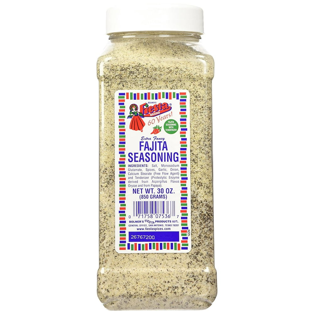 Fiesta Brand Fajita Seasoning Spice, 30 oz jar