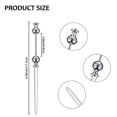 thumbnail image 3 of 16 Pcs Beadable Letter Opener Metal Letter Opener Envelope Beadable Letter Opener for Gift Office Home, 3 of 6