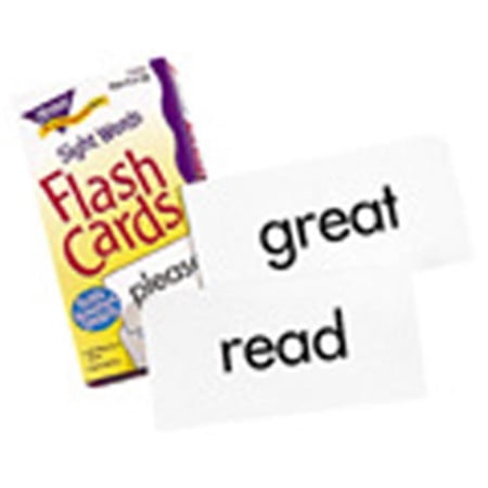 Trend Enterprises T-53003 Flash Cards Sight Words-96/Box | Walmart Canada