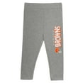 thumbnail image 4 of Toddler Cleveland Browns Club House Long Sleeve Hoodie Top and Leggings Two-Piece Set, 4 of 5