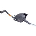 thumbnail image 2 of Dutton Lainson Corp Trailer Boat Winch 17027 Heavy Duty; Hand Operated; 1500 Pound Line Pull Capacity; 9-1/2 Inch Handle Length; Powder Coated Textured Charcoal Gray; Reversible Ratchet, 2 of 6