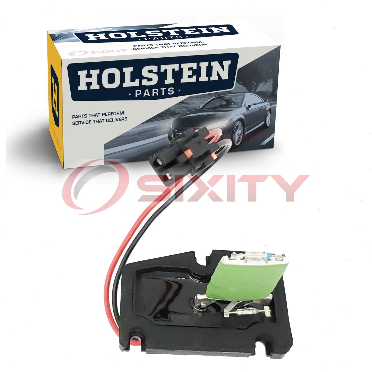 HOLSTEIN 2BMR0034 HVAC Blower Motor Resistor Fits select: 2000-2003 CHEVROLET IMPALA, 1997-2005 BUICK CENTURY