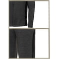thumbnail image 4 of X-2 Men Tracksuits 2 Pieces Set Jogging Athletic Sports Set Char Black Size M, 4 of 6