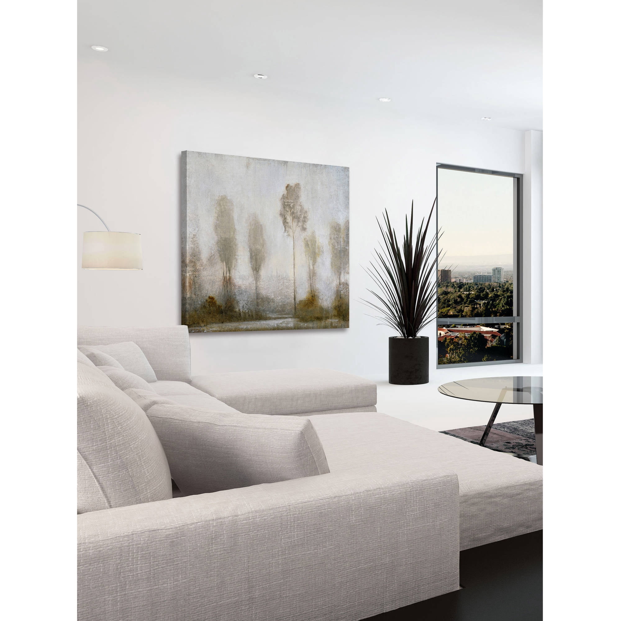 Marmont Hill "Misty Marsh II" Painting Print on Wrapped Canvas
