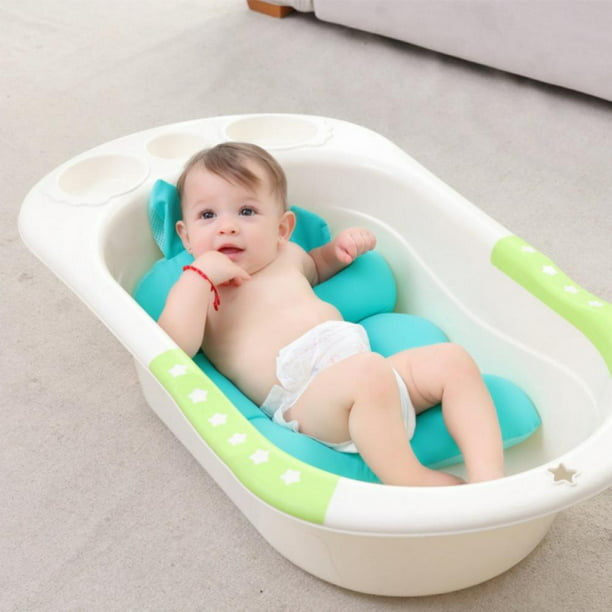Infant Bathtub Baby Bath Pillow, Bathtub Cushion To Sit On