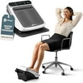 thumbnail image 1 of LifePro Foot Massager for Neuropathy – Heated Foot & Calf Massager for Circulation, Relaxation & Daily Relief – Electric Vibrating Foot Massager Machine with 5 Modes & 30 Intensities - White, 1 of 7