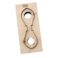 thumbnail image 1 of GUOOL Zipper Pull Cutting Die 9mm Zip Pull Cutting Template for Crafting Scrapbook D, 1 of 9