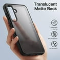 thumbnail image 4 of JETech Matte Case for Samsung Galaxy S24+ / S24 Plus 5G, Frosted Translucent Back Protective Slim Phone Cover, Anti-Fingerprints (Black), 4 of 6