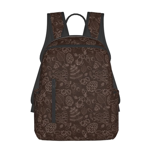 Easygdp Autumn Brown Plants para Easygdp Yak - Mochila Casual Ligera y Resistente para Viaje y Senderismo para Hombres y Mujeres