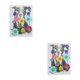 thumbnail image 2 of Toystoory Flores secas naturales, flores en relieve, plantas artísticas, belleza seca, joyería Floral, regalos para tarjetas de boda, velas de resina, Verano 2piezas Toystoory CBP183875, 2 of 5
