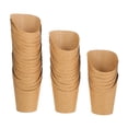 thumbnail image 1 of 100 Uds. Vasos para patatas fritas, soporte de papel para charcutería, vasos para helado, gofres, envoltorios para magdalenas para bodas y cumpleaños, 1 of 5