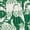 Ornate Ikat Paisley Green Notes, variant on Terra and Sky Women’s Plus Smocked Blouse with Elbow Length Sleeves, Sizes 0X-4X